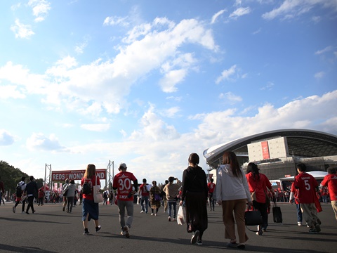 3-2土埼玉スタジアムにて、ホームゲームチケット