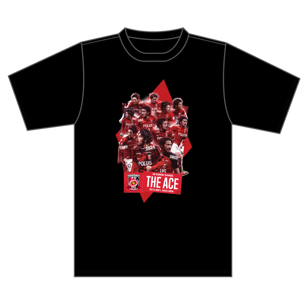 TheAce興梠慎三TheAce興梠慎三HISTORY Tシャツ/黒