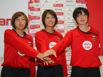 北京オリンピック、サッカー女子メンバー