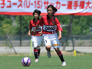 レディースジュニアユース、全日本女子ユース(U-15)サッカー選手権大会 準決勝へ進出