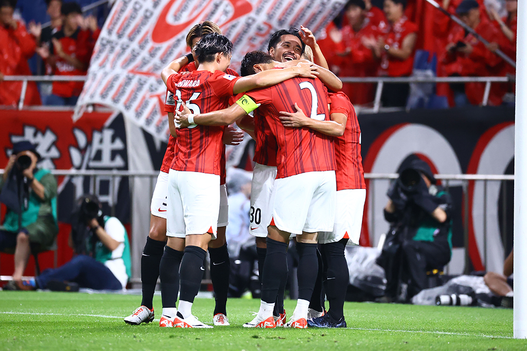 Saitama, Japan. 10th July, 2022. Urawa Red Diamonds team group (Reds)  Football/Soccer : 2022 J1 League match between Urawa Red Diamonds 3-0 FC  Tokyo at Saitama Stadium 2002 in Saitama, Japan .