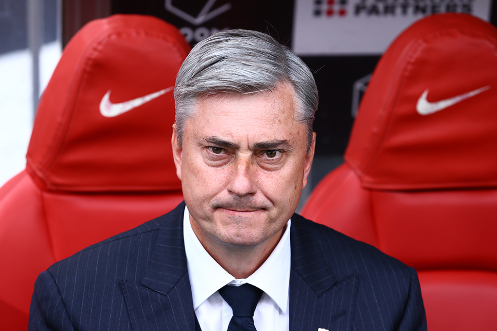 Manager Maciej Skorza post-match press conference against Hiroshima