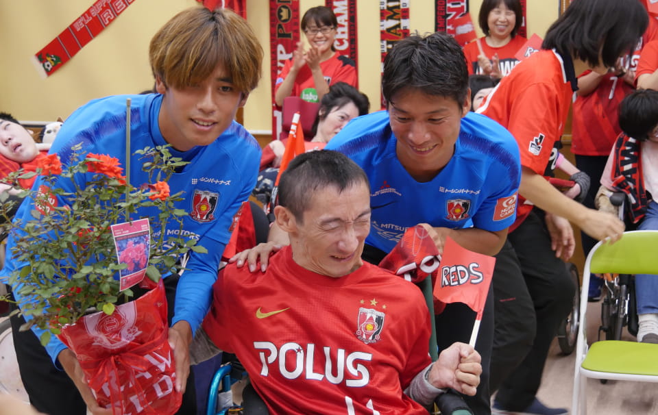 画像:障がい者支援の様子